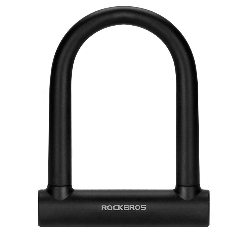 Zapięcie rowerowe U-Lock wzmacniany zamek na klucz – czarne Zapięcie rowerowe U-Lock wzmacniany zamek na klucz – czarne