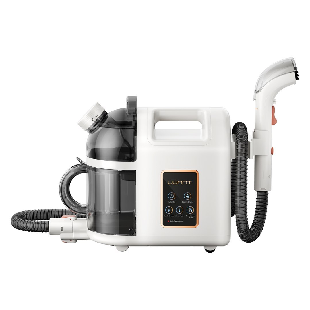 Odkurzacz piorący parownica Deep Cleaning 1900W z funkcją czyszczenia parowego B200 – biały