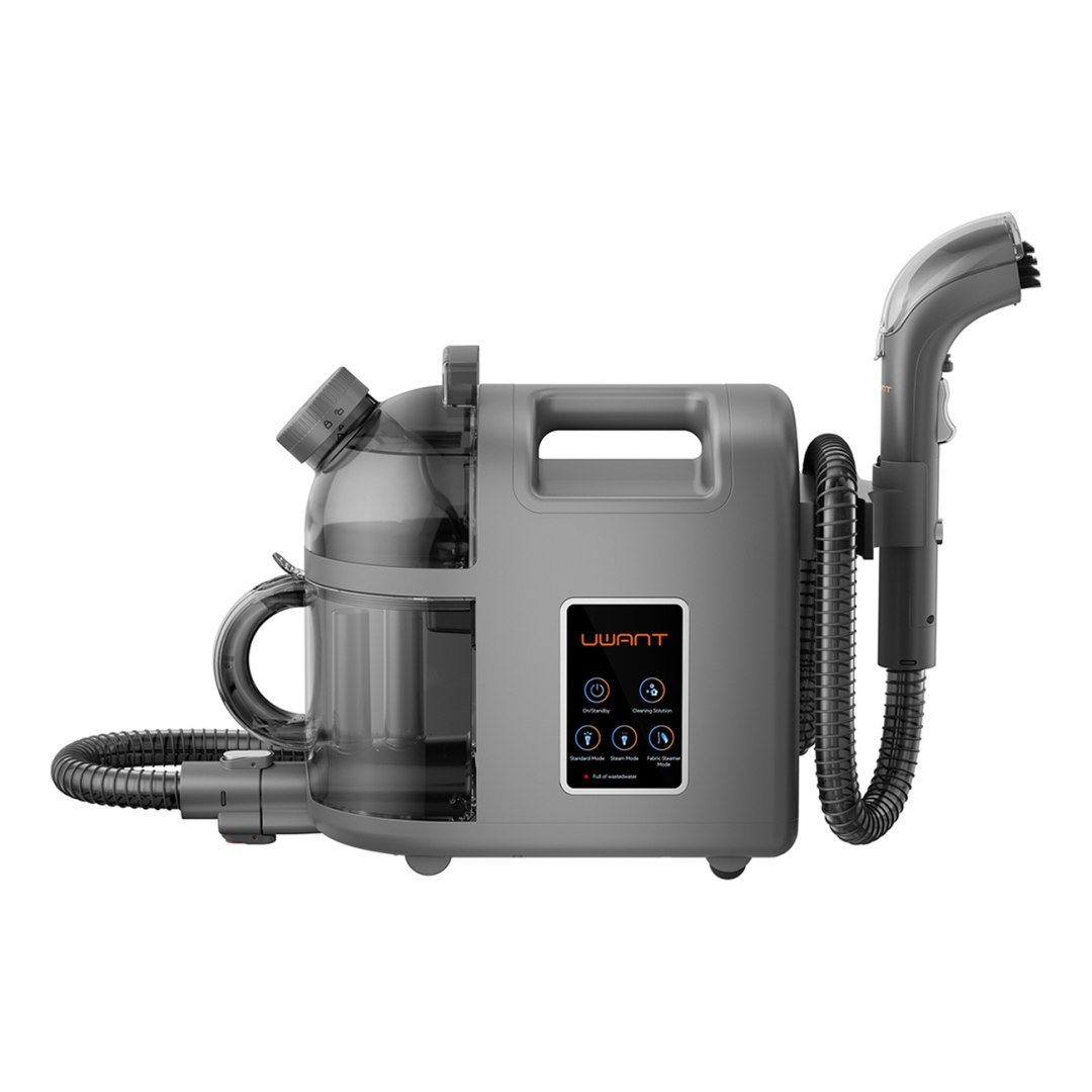 Odkurzacz piorący parownica Deep Cleaning 1900W z funkcją czyszczenia parowego B200 – szary