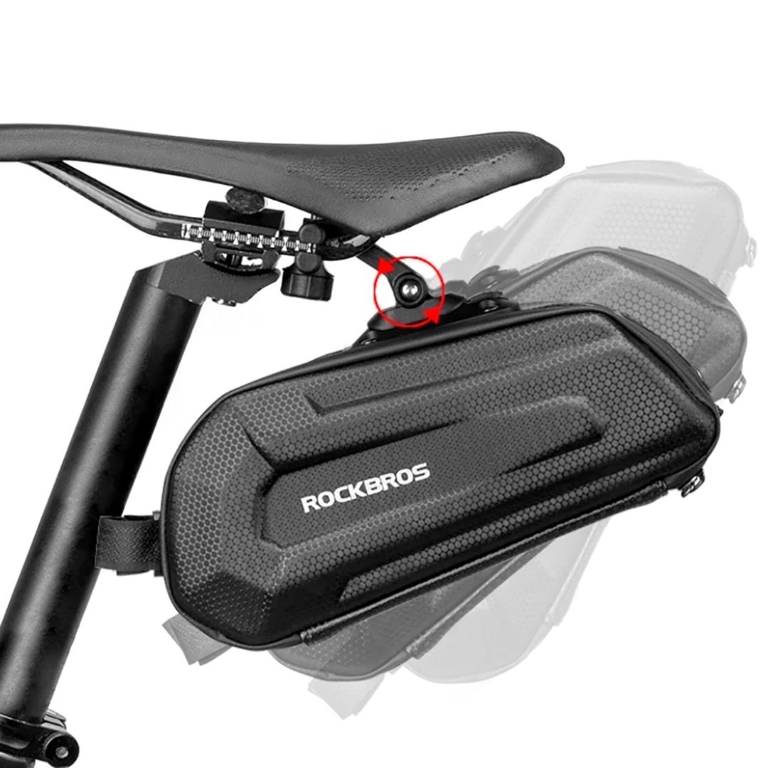 Torba rowerowa mocowana pod siodełko na zaczep szybkozłączke 1.8l – czarna Torba rowerowa mocowana pod siodełko na zaczep szybkozłączke 1.8l – czarna