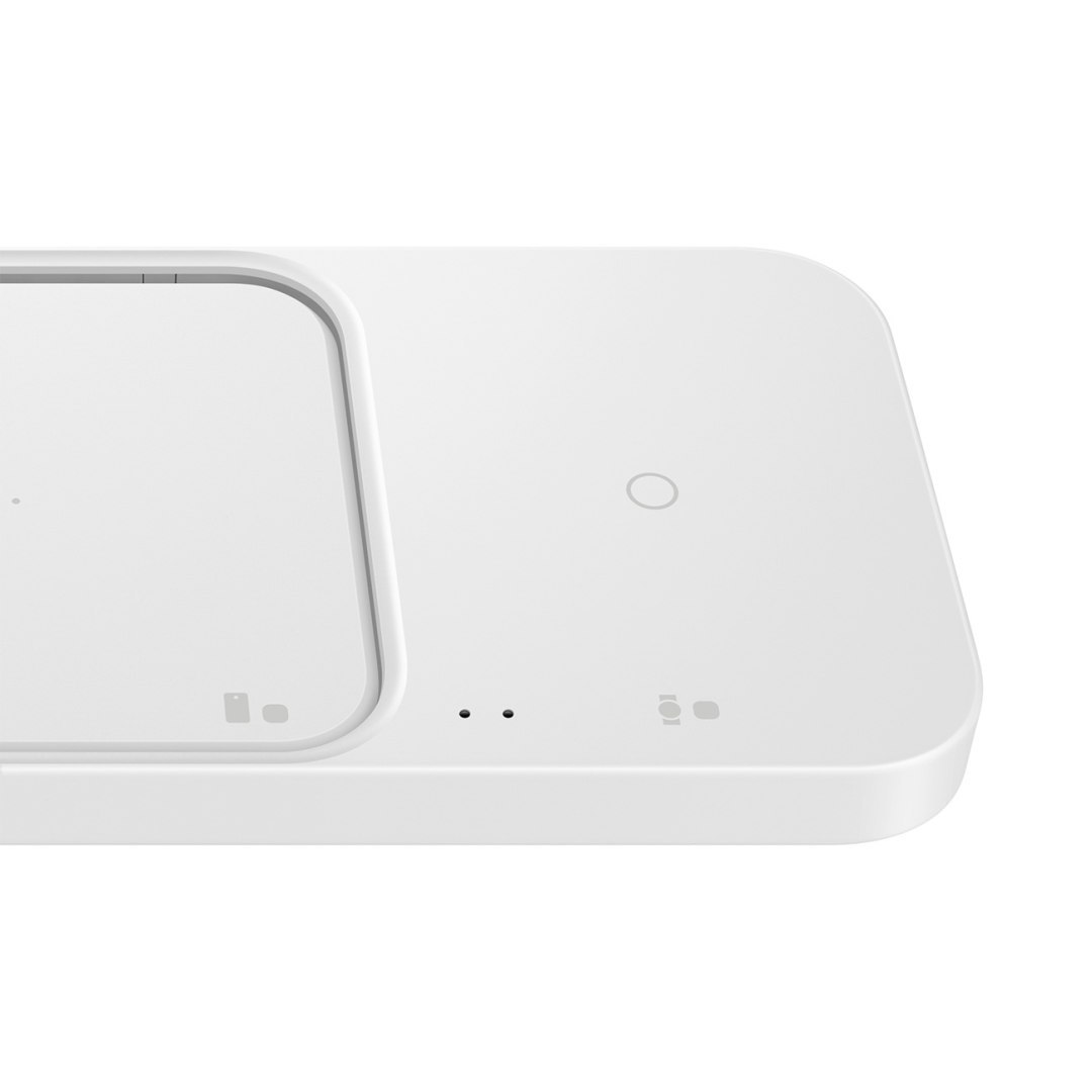 Ładowarka Samsung Wireless Charger Duo indukcyjna 15W + ładowarka sieciowa i kabel – biała Ładowarka Samsung Wireless Charger Duo indukcyjna 15W + ładowarka sieciowa i kabel – biała