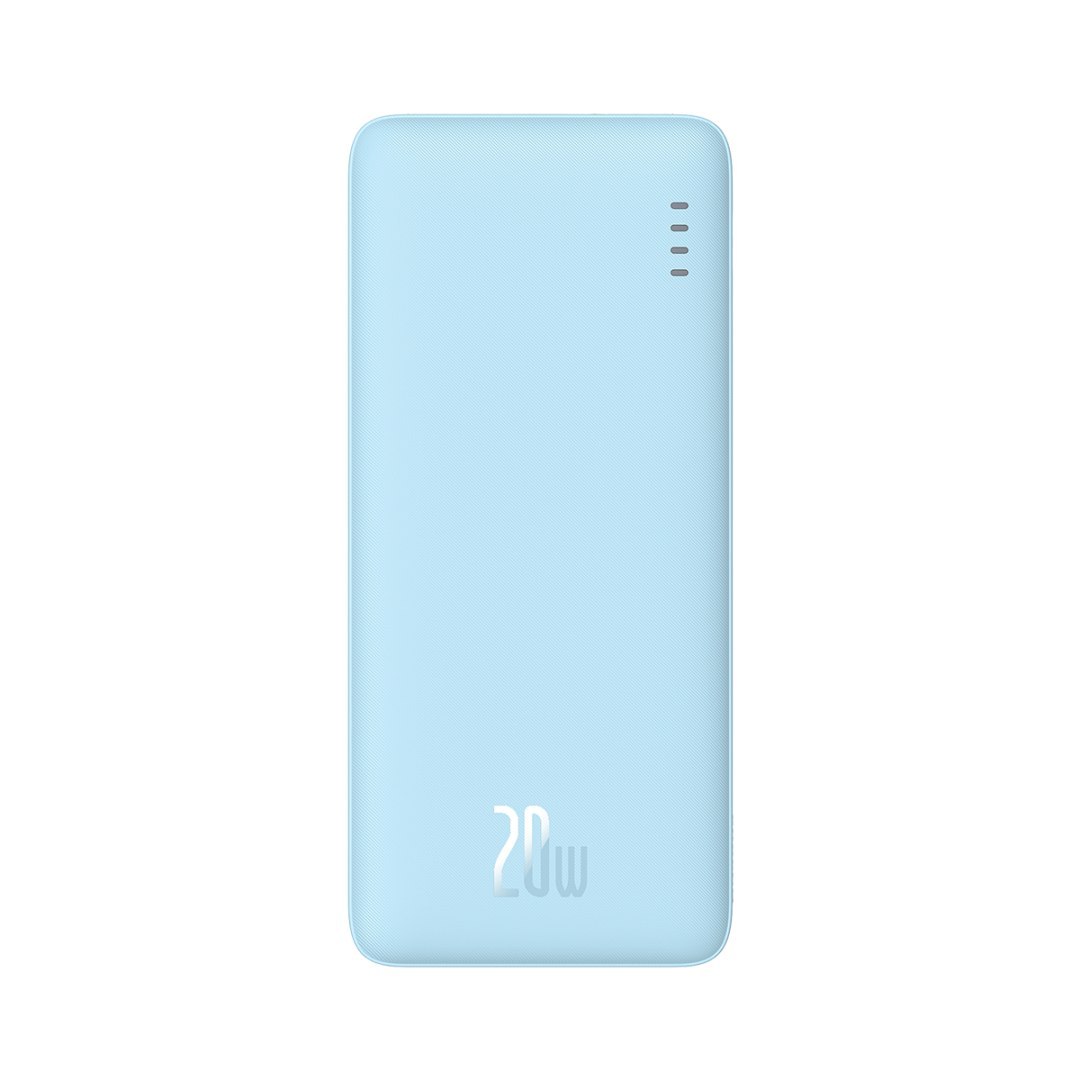 Powerbank 10000mAh Airpow Fast Charge 20W – niebieski Powerbank 10000mAh Airpow Fast Charge 20W – niebieski
