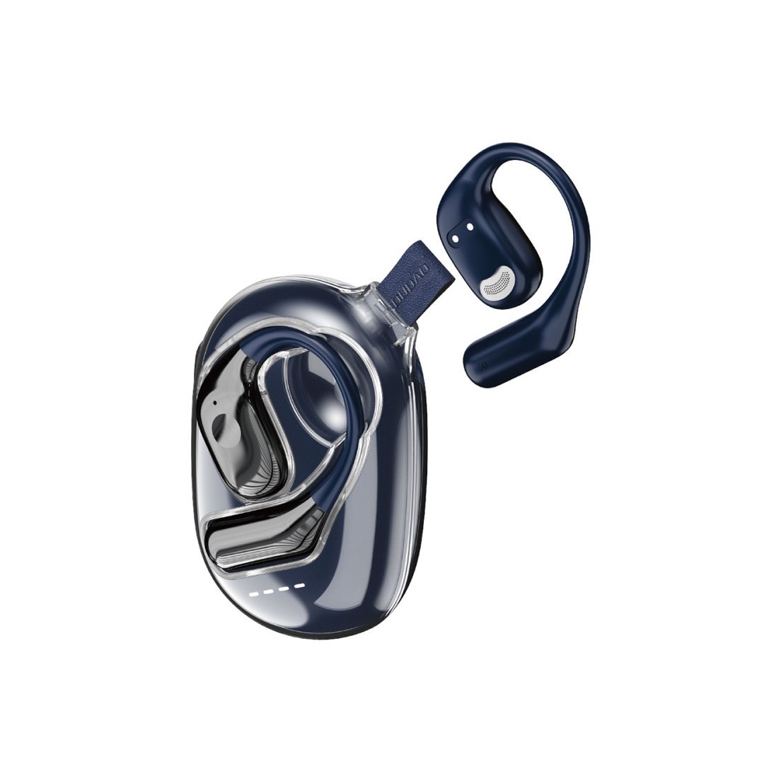 Słuchawka biznesowa Bluetooth 5.3 OWS USB-C – granatowa Słuchawka biznesowa Bluetooth 5.3 OWS USB-C – granatowa