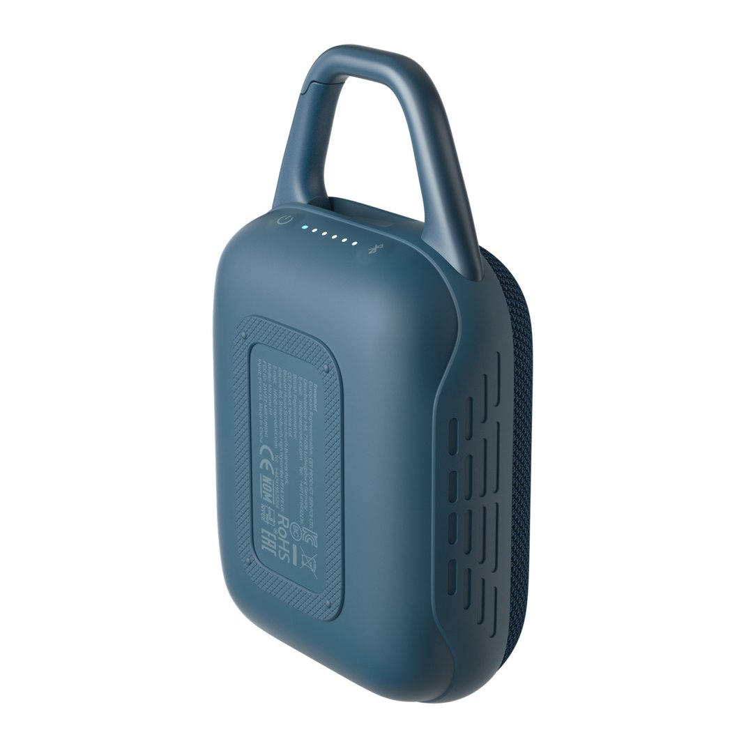 Mały turystyczny głośnik bezprzewodowy Mirtune H1 Bluetooth 8W – niebieski
