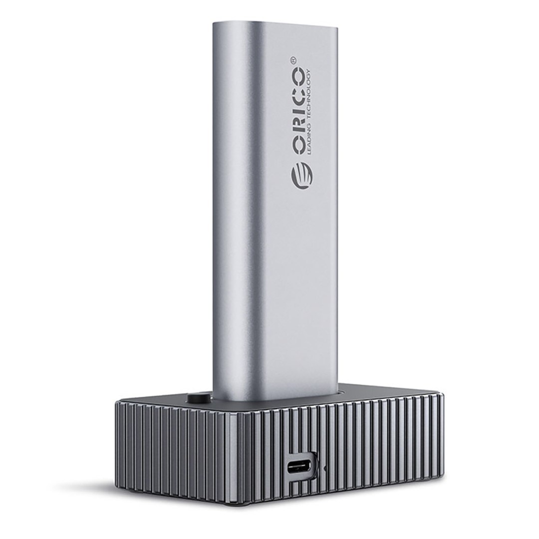 Stacja dokująca IT18C3 na dysk M.2 NVMe / SATA – szara Stacja dokująca IT18C3 na dysk M.2 NVMe / SATA – szara