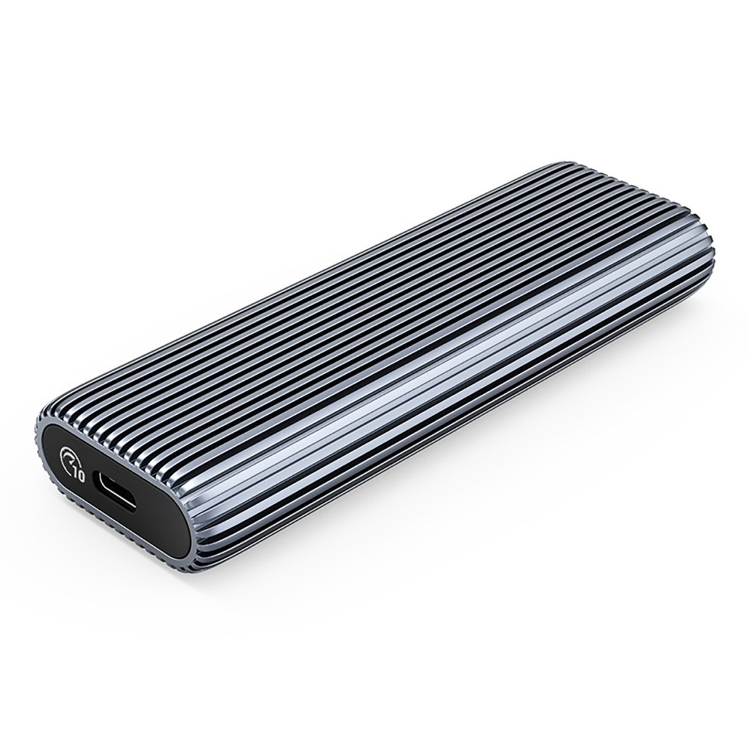 Kieszeń obudowa na dysk AM2C3-G2 M.2 NVME USB-C – szara Kieszeń obudowa na dysk AM2C3-G2 M.2 NVME USB-C – szara