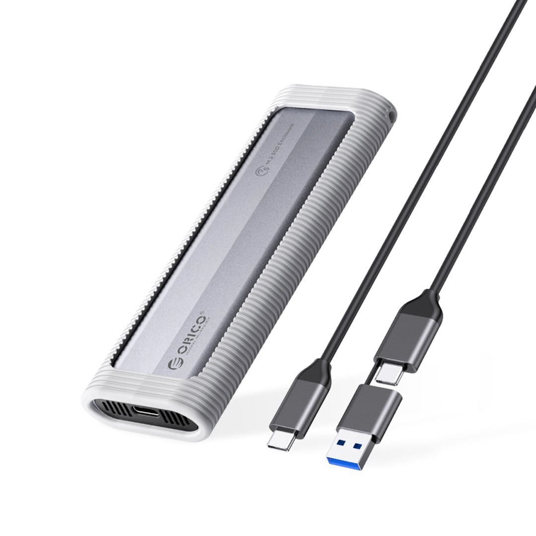 Kieszeń obudowa na dysk AXM2F-V1 M.2 NGFF USB-C 5Gb/s – szara Kieszeń obudowa na dysk AXM2F-V1 M.2 NGFF USB-C 5Gb/s – szara