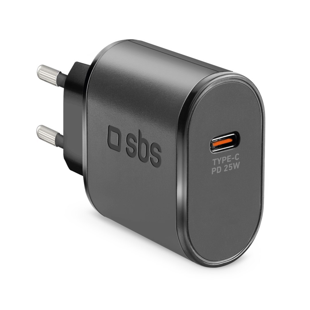 Ładowarka sieciowa Power Delivery USB-C 25W – czarna