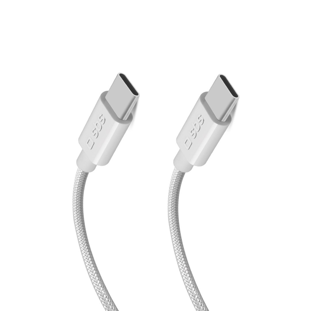 Kabel przewód PD USB-C 60W 2m – szary