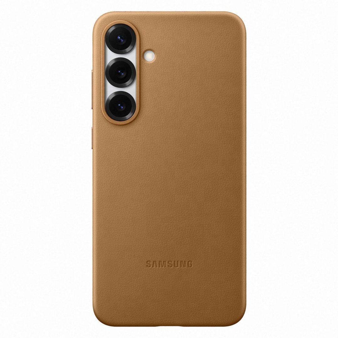 Etui z ekoskóry Samsung KindSuit Case do Samsung Galaxy S25+ – złote