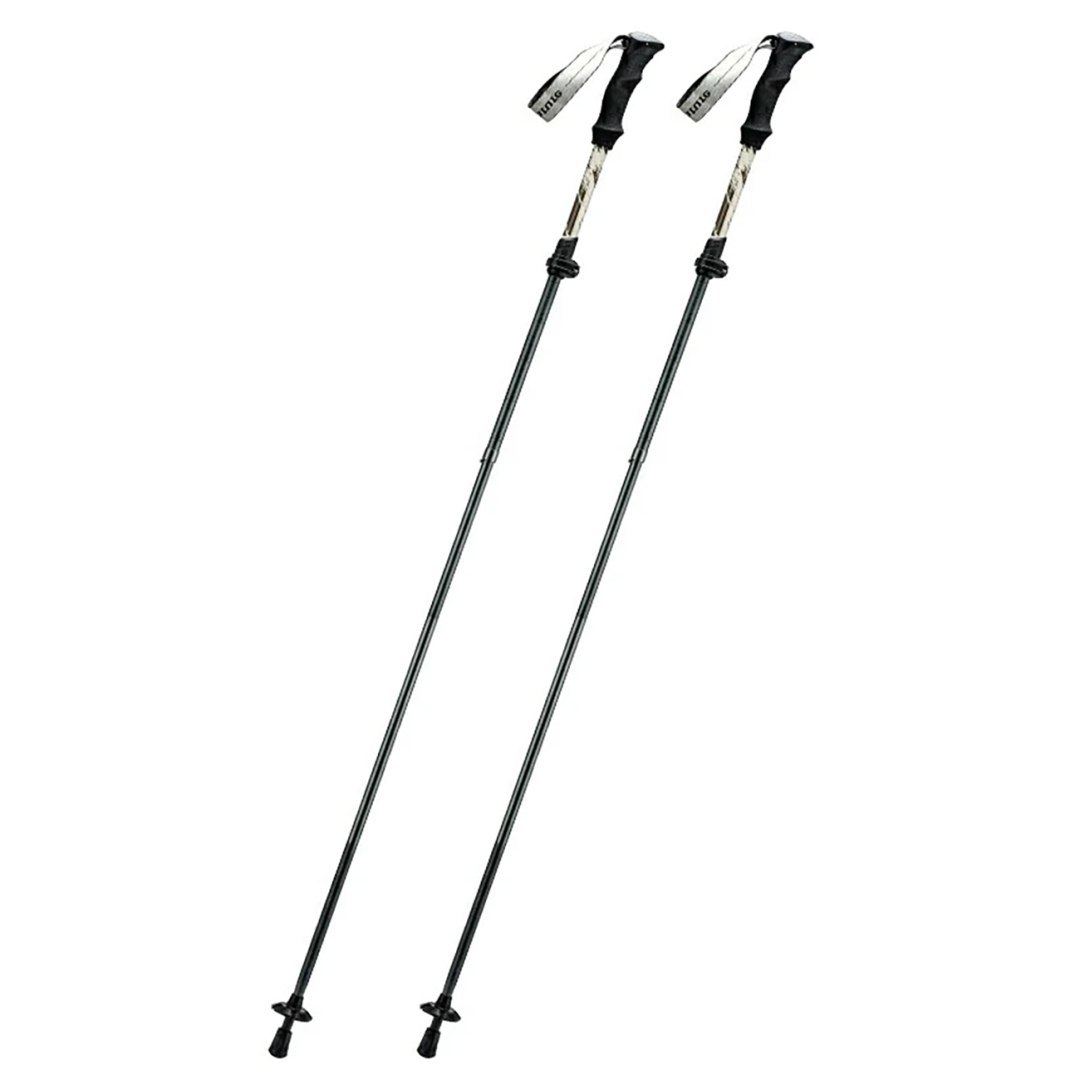 Kijki trekkingowe nordic walking aluminiowe 110 – 130 cm – brązowe