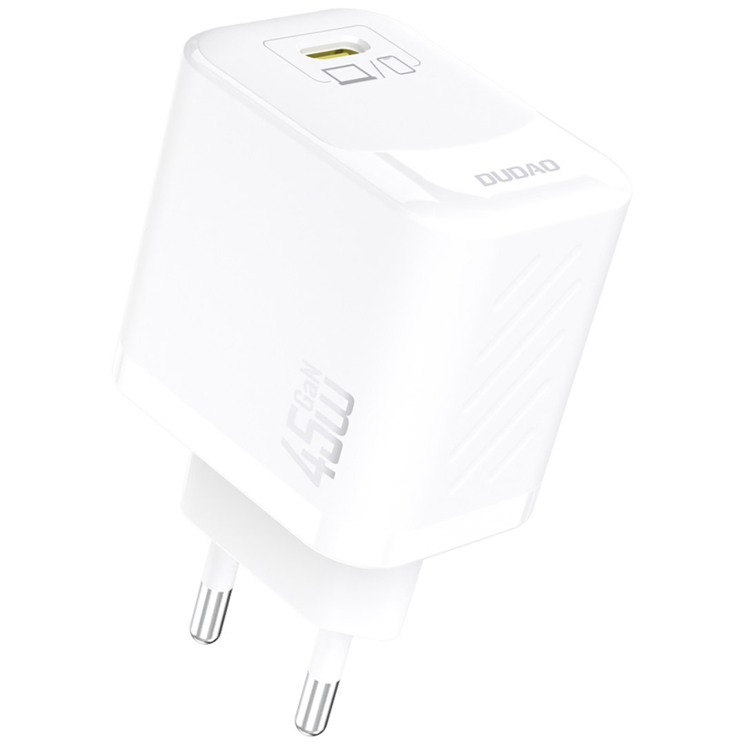 Ładowarka sieciowa A28 GaN USB-C 45W – biała Ładowarka sieciowa A28 GaN USB-C 45W – biała