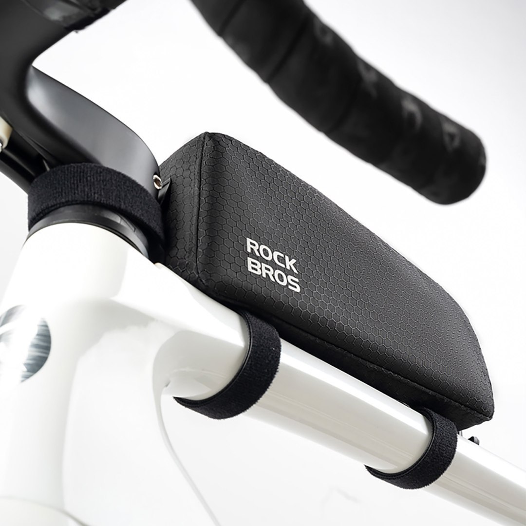 Torba rowerowa mocowana na ramę 0.9l – czarna