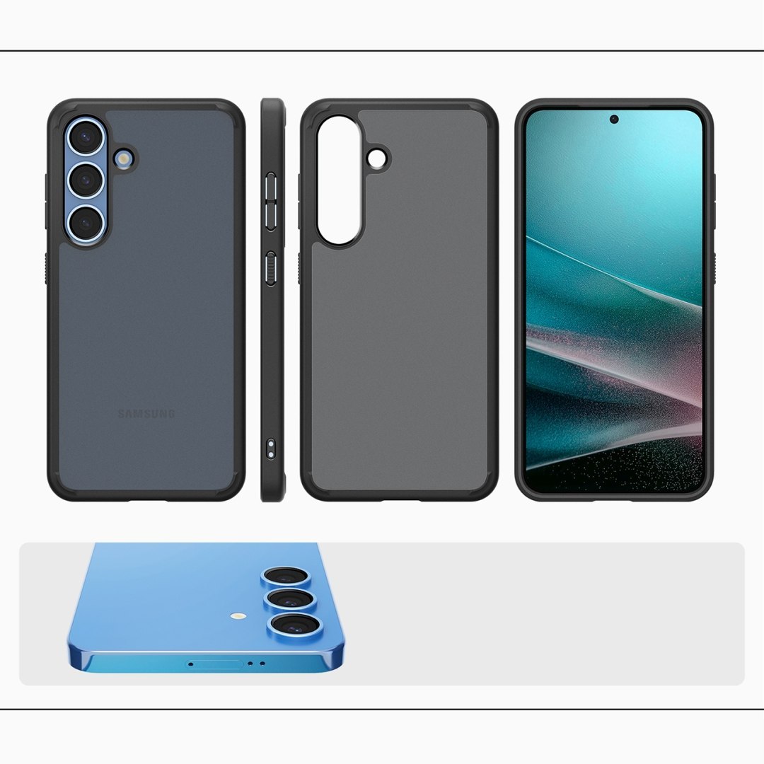 Etui na Samsung Galaxy S25+ Ultra Hybrid – czarne Etui na Samsung Galaxy S25+ Ultra Hybrid – czarne