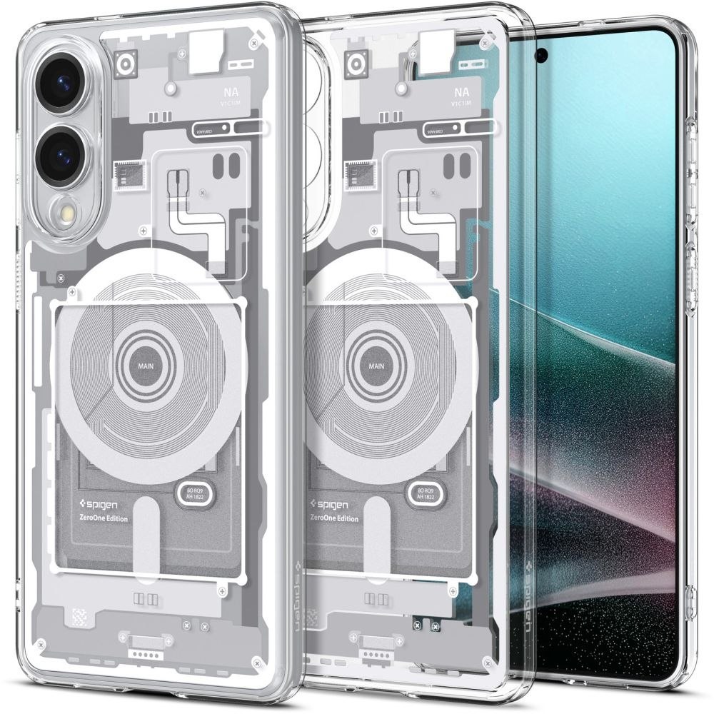 Etui na Samsung Galaxy S25 Edge z nadrukiem Ultra Hybrid Mag z MagSafe – białe Etui na Samsung Galaxy S25 Edge z nadrukiem Ultra Hybrid Mag z MagSafe – białe