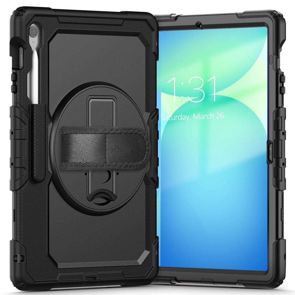 Etui pokrowiec na Samsung Galaxy Tab S10 FE+ Solid – czarne