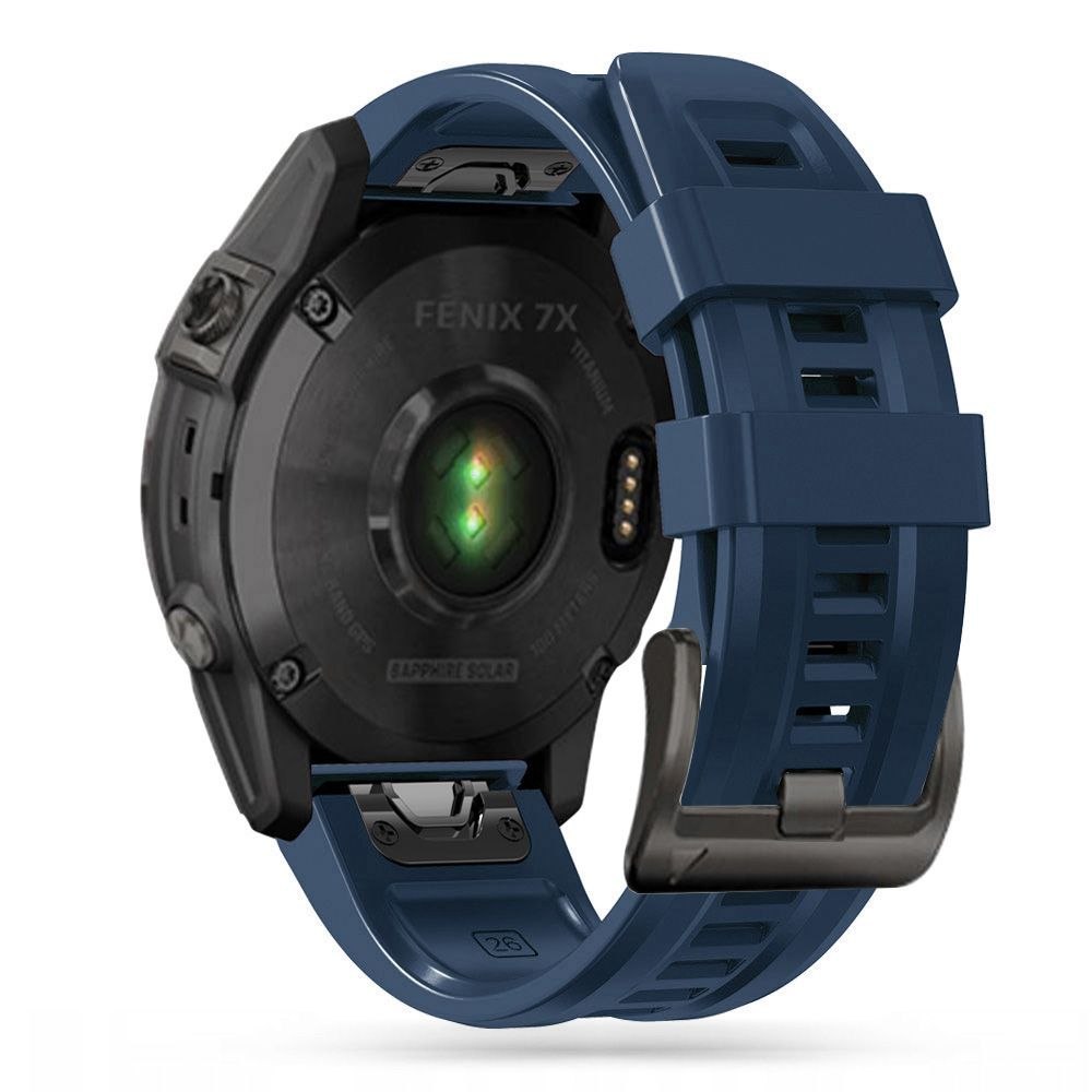 Pasek na Garmin Fenix 3 / 5X / 3HR / 5X Plus / 6X / 6X Pro / 7X IconBand – granatowy