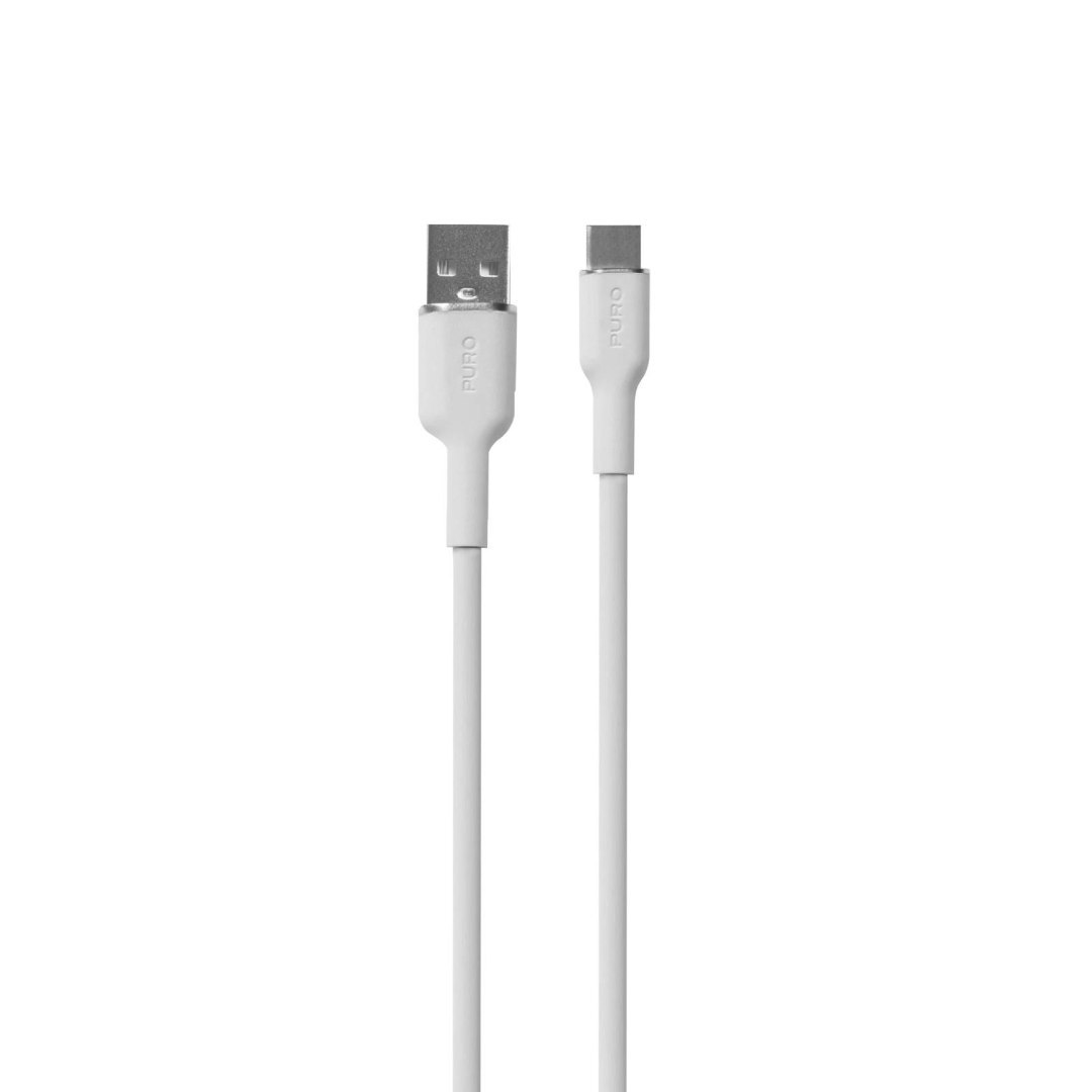Kabel przewód USB-A – USB-C 1.5m – biały