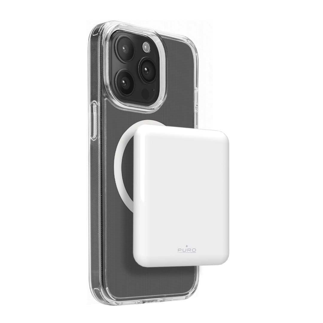Powerbank 5000mAh USB-C MagSafe Power Mag – biały Powerbank 5000mAh USB-C MagSafe Power Mag – biały