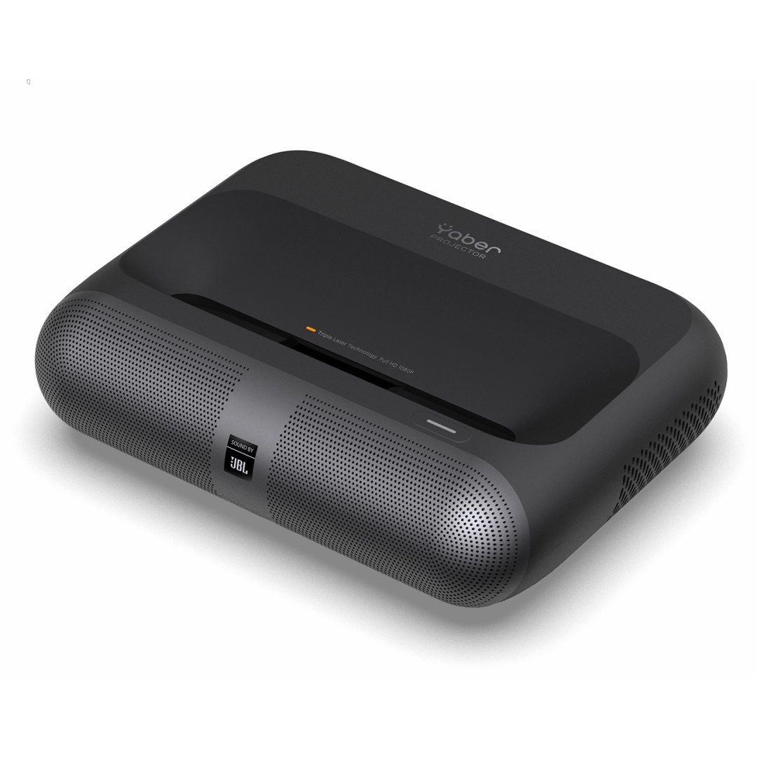 Projektor multimedialny laserowy RGB FullHD 1080p z głośnikami JBL WiFi BT K300s – czarny Projektor multimedialny laserowy RGB FullHD 1080p z głośnikami JBL WiFi BT K300s – czarny