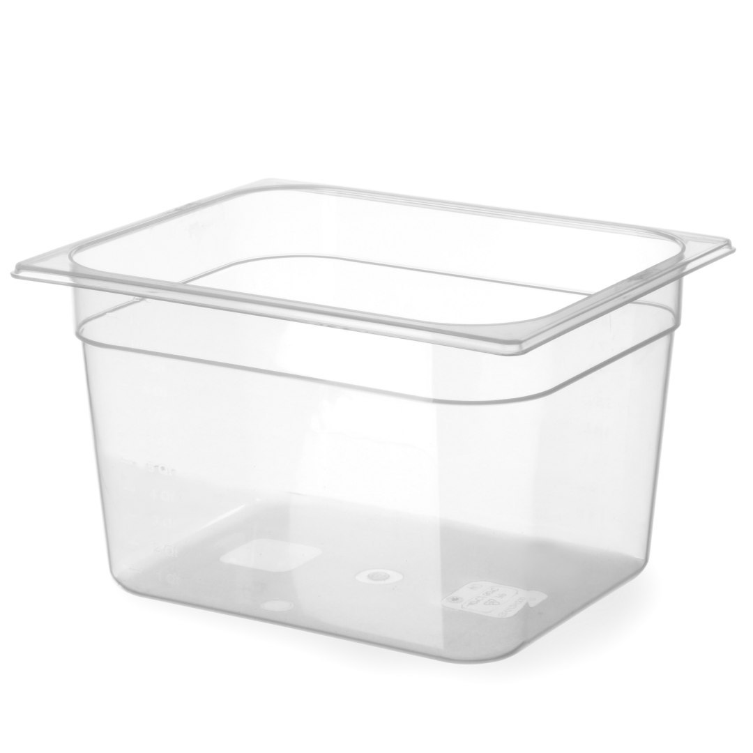 Pojemnik gastronomiczny z polipropylenu GN 1/2 wys. 100 mm – Hendi 880128