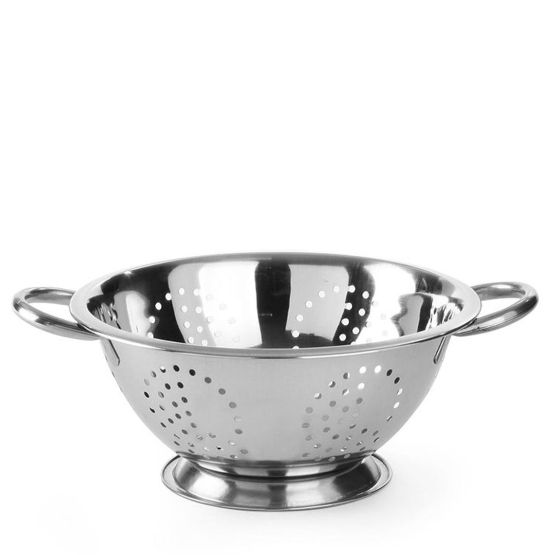 Cedzak durszlak ze stali nierdzewnej Kitchen Line śr. 240 mm – Hendi 535103 Cedzak durszlak ze stali nierdzewnej Kitchen Line śr. 240 mm – Hendi 535103