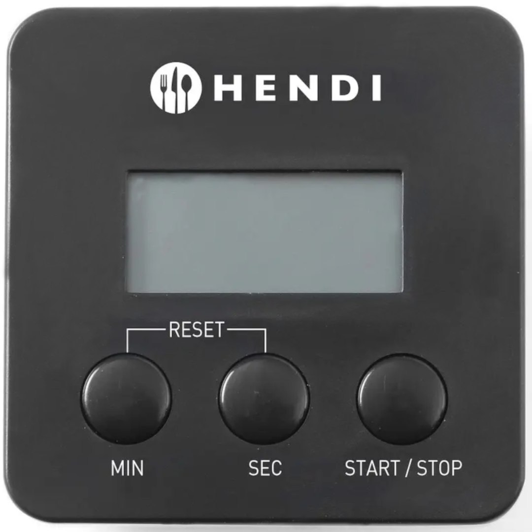 Minutnik timer kuchenny cyfrowy z klipsem – Hendi 271155