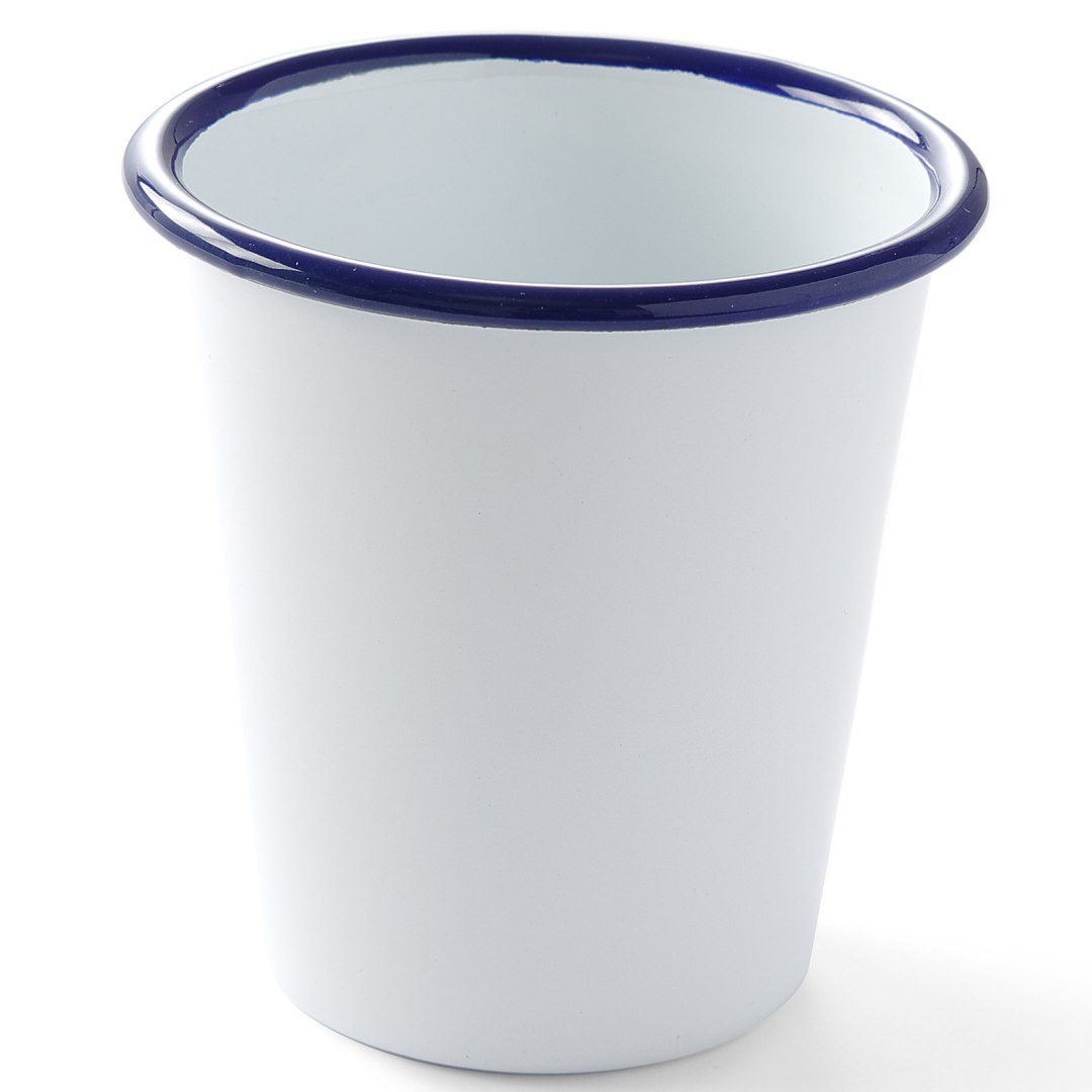 Kubek emaliowany biały 400ml Hendi 621332 Kubek emaliowany biały 400ml Hendi 621332