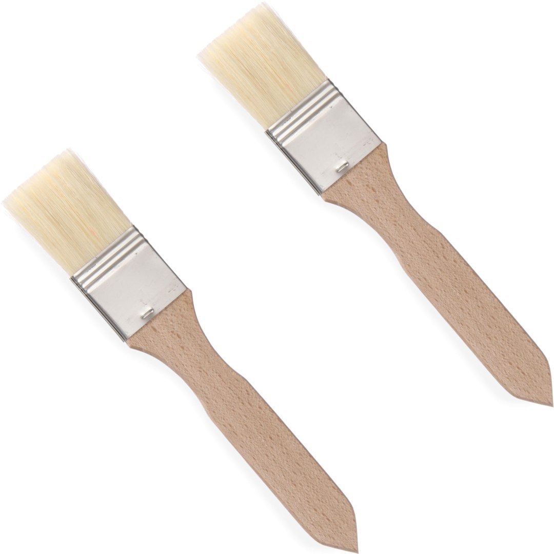Pędzelek cukierniczy do smarowanai płaski 40x210mm ZESTAW 2szt. – HENDI 515327