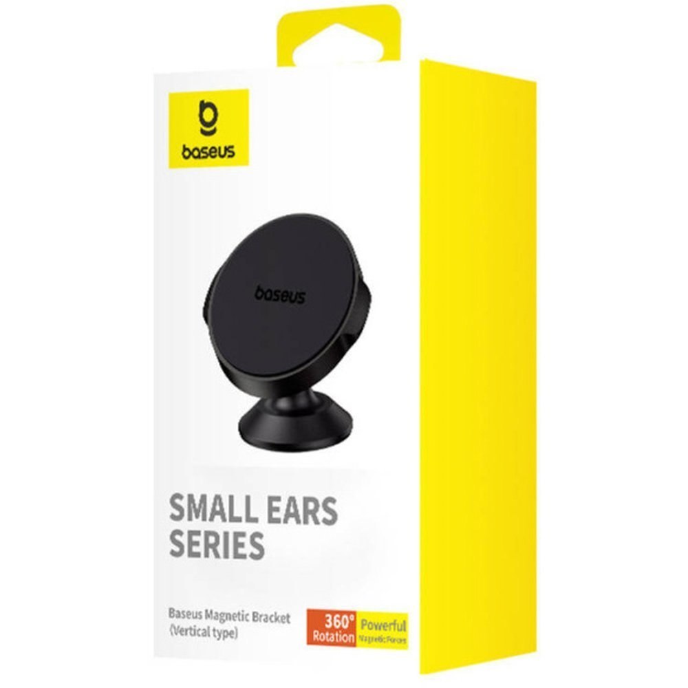 Uchwyt magnetyczny na telefon Small Ears do samochodu czarny Uchwyt magnetyczny na telefon Small Ears do samochodu czarny