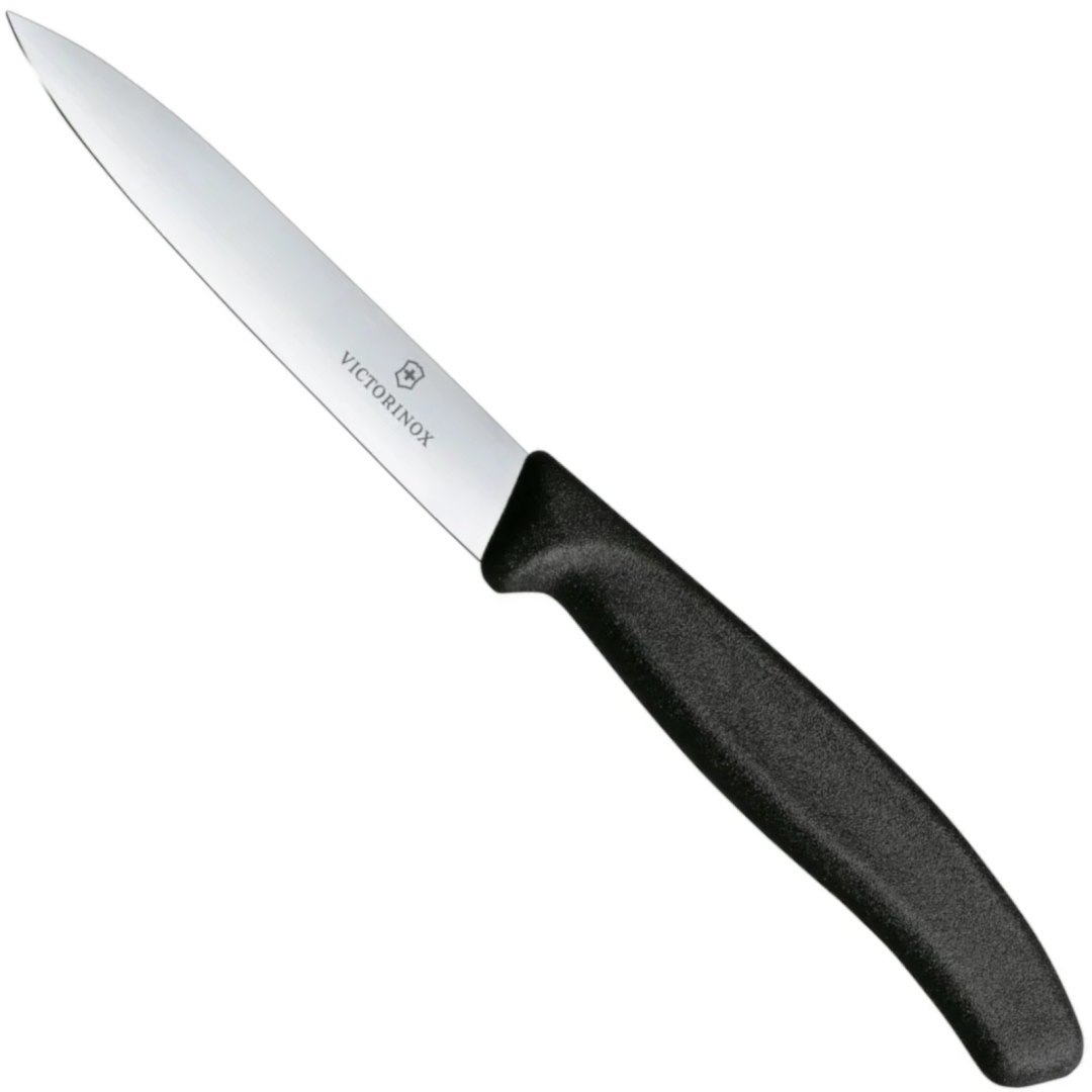 Nóż do jarzyn gładki dł. 100/212 mm – czarny