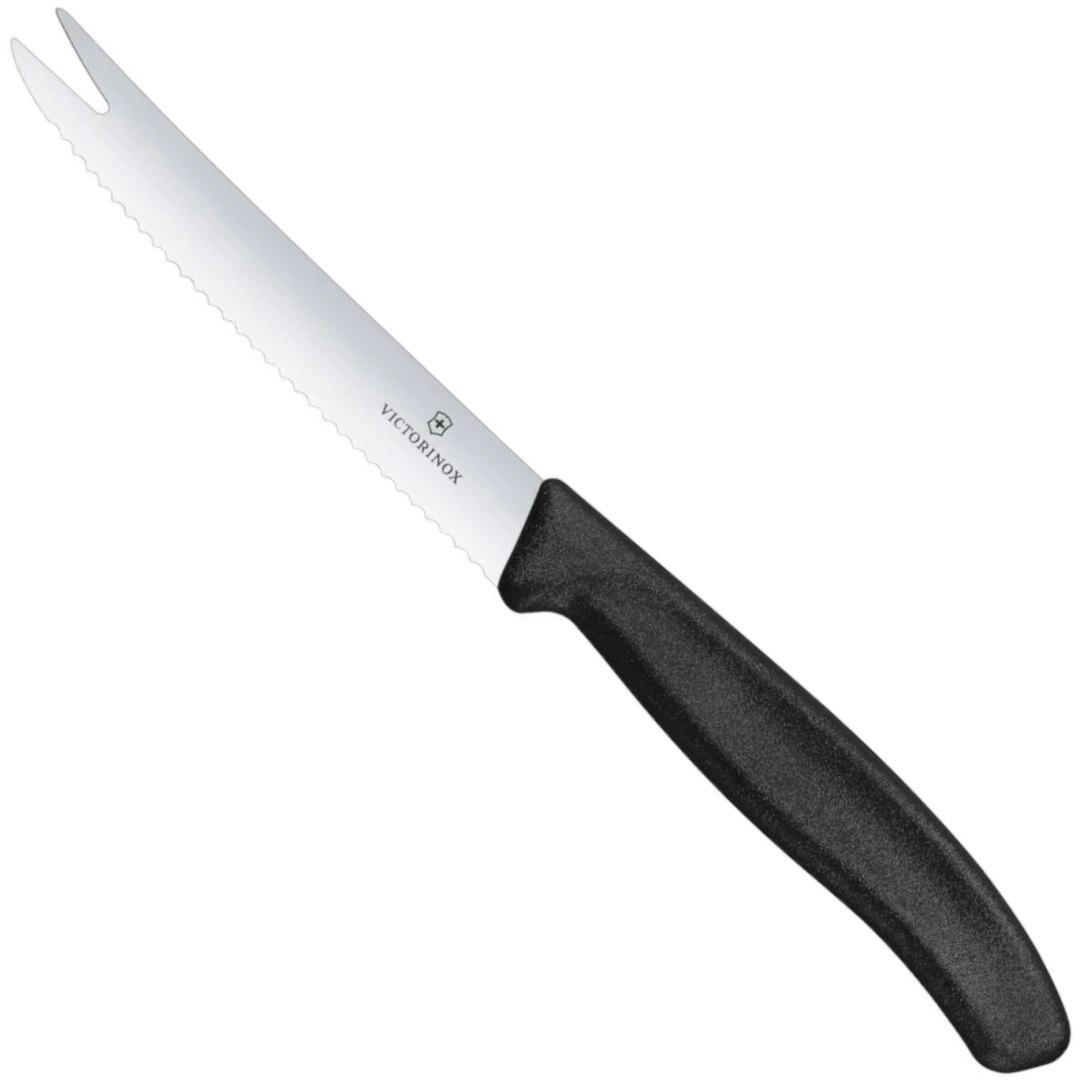 Nóż do sera kiełbasy dł. 110/219 mm – czarny Nóż do sera kiełbasy dł. 110/219 mm – czarny
