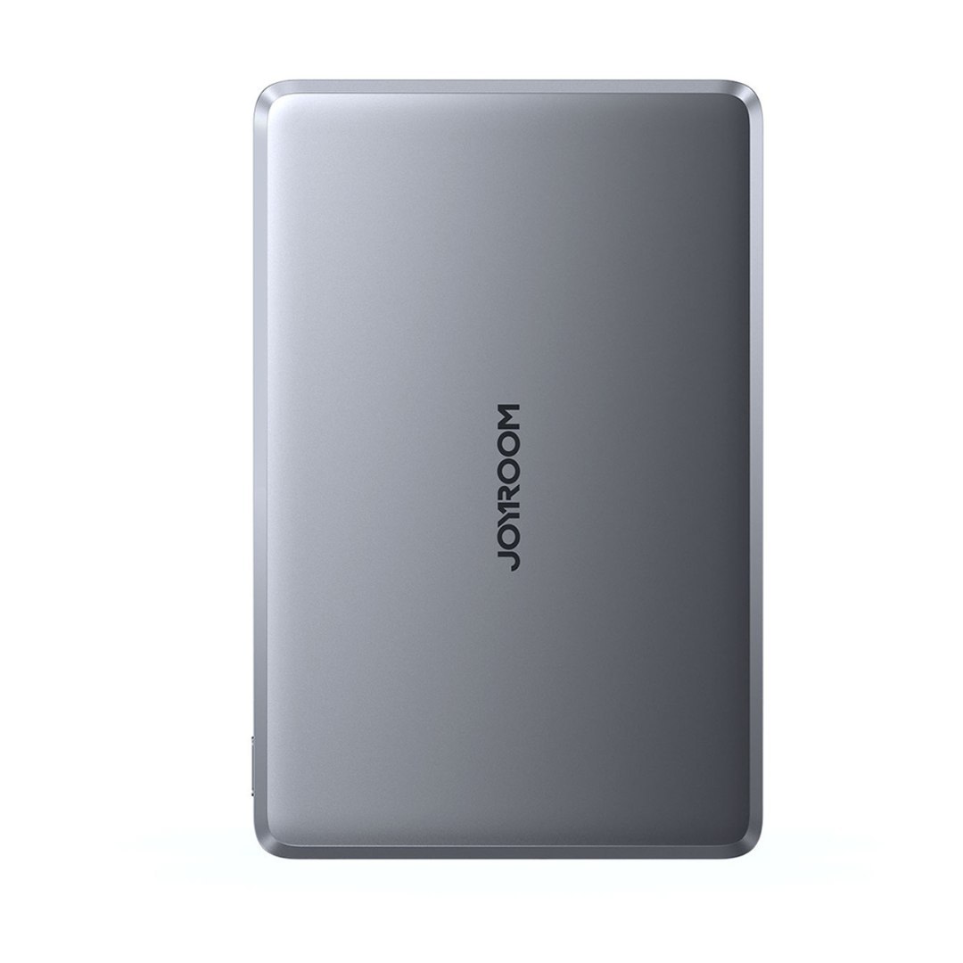 Powerbank 5000mAh USB-C 20W PD i ładowaniem indukcyjnym 15W – szary Powerbank 5000mAh USB-C 20W PD i ładowaniem indukcyjnym 15W – szary