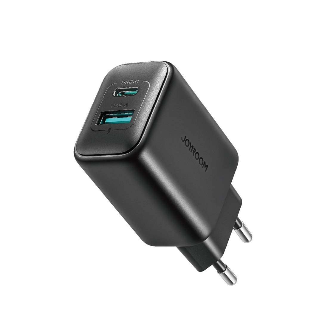 Ładowarka sieciowa USB-C i USB-A 25W SFC PPS PD – czarna