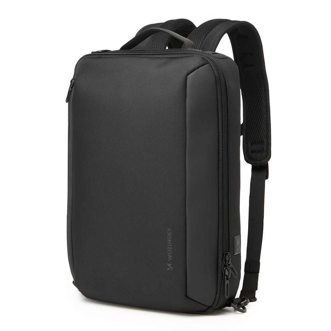 Plecak torba Premium na laptopa 15.6” z paskiem USB 42x8x28cm – czarny Plecak torba Premium na laptopa 15.6” z paskiem USB 42x8x28cm – czarny