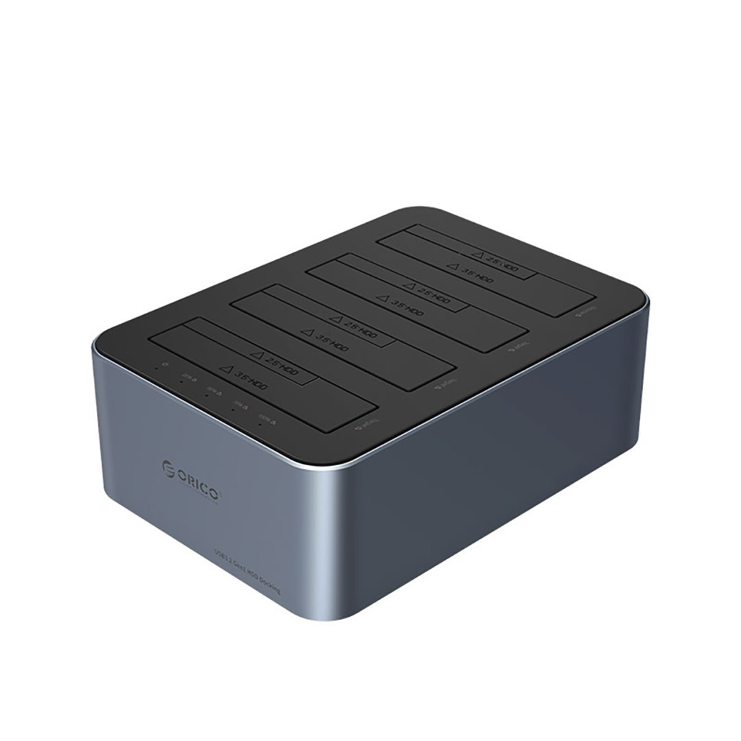 Stacja dokująca 6646C3-C z klonowaniem offline na 4 dyski 2.5” / 3.5” SATA HDD / SSD – szara Stacja dokująca 6646C3-C z klonowaniem offline na 4 dyski 2.5” / 3.5” SATA HDD / SSD – szara