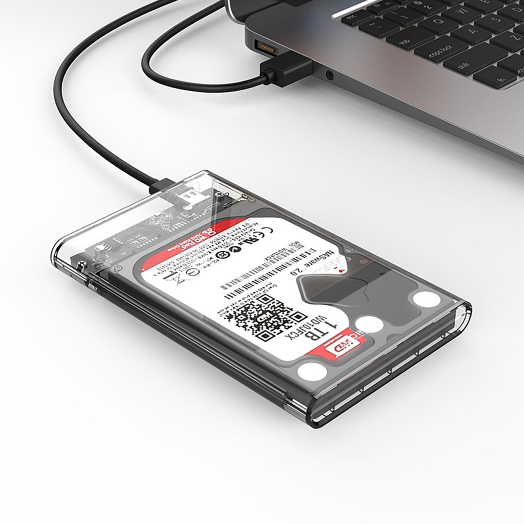 Kieszeń obudowa na dysk 2139C3 2.5” HDD / SSD USB-C 5Gb/s – przezroczysta Kieszeń obudowa na dysk 2139C3 2.5” HDD / SSD USB-C 5Gb/s – przezroczysta