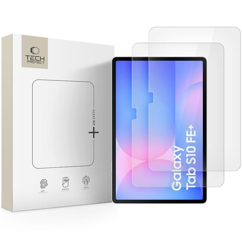 Szkło hartowane na Samsung Galaxy Tab S10 FE+ 13.1 620 / X626B Glass Fit+ – 2 szt. Szkło hartowane na Samsung Galaxy Tab S10 FE+ 13.1 620 / X626B Glass Fit+ – 2 szt.