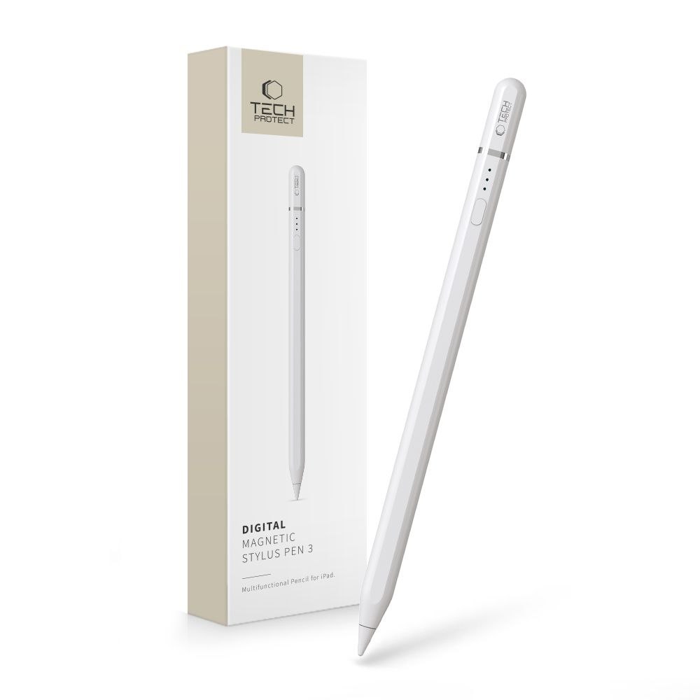Rysik magnetyczny do tabletu iPad Digital Magnetic Stylus Pen 3 – biały