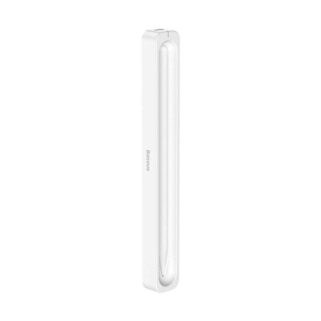 Etui ładujące do rysika Baseus Smooth Writing z kablem USB-C 3A 30cm – białe Etui ładujące do rysika Baseus Smooth Writing z kablem USB-C 3A 30cm – białe