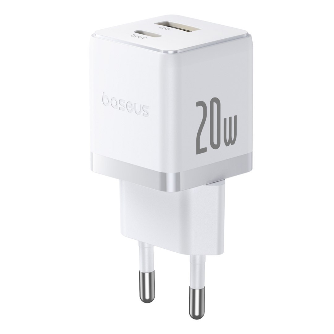 Ładowarka sieciowa Palm 20W USB-C USB-A – biała