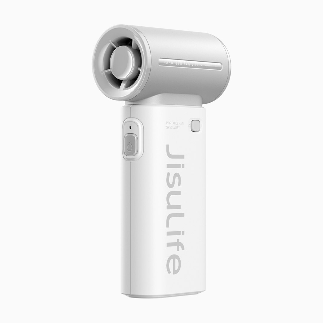 Mini dmuchawa wiatrak wentylator przenośny USB-C 3600mAh – szary