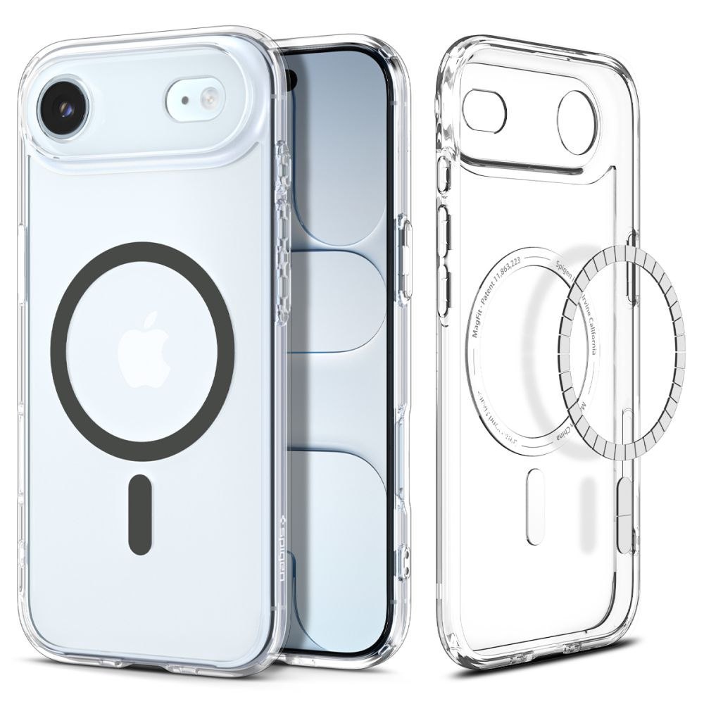 Etui ochronne case na iPhone 17 Air Ultra Hybrid MagSafe – przezroczysto-szare
