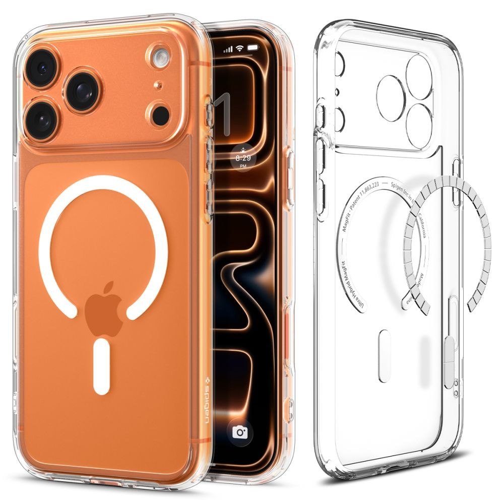Etui case ochronny na iPhone 17 Pro Ultra Hybrid MagSafe – przezroczysto-białe Etui case ochronny na iPhone 17 Pro Ultra Hybrid MagSafe – przezroczysto-białe