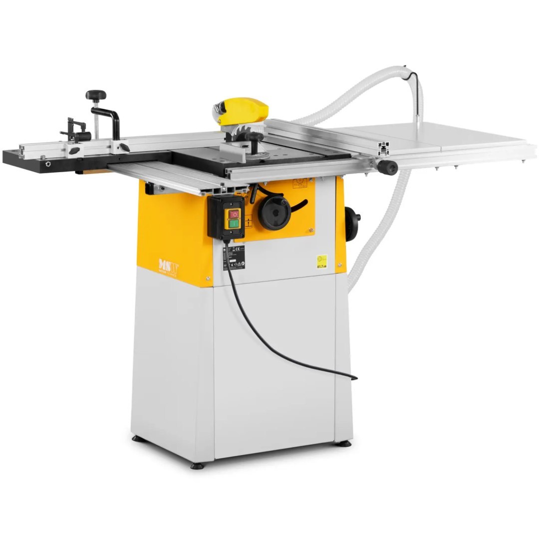Piła pilarka tarczowa stołowa do drewna śr. 200 mm 400 V 1100 W Piła pilarka tarczowa stołowa do drewna śr. 200 mm 400 V 1100 W
