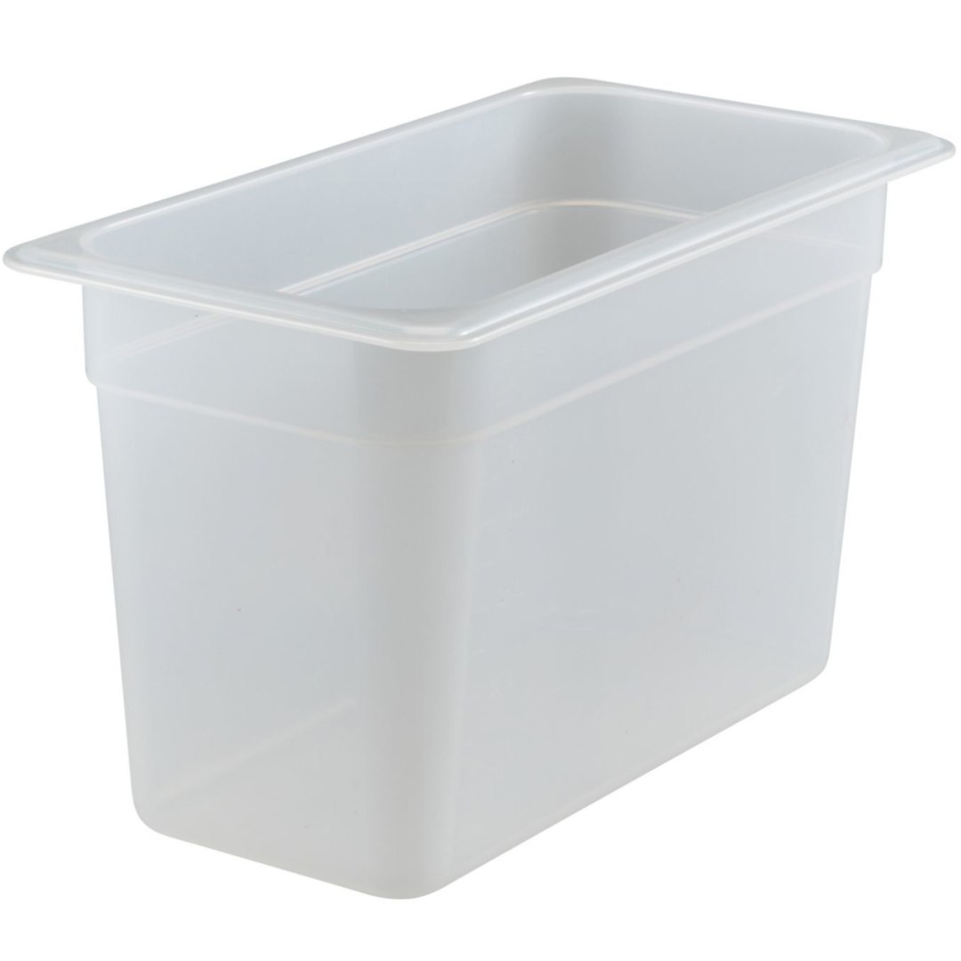 Pojemnik gastronomiczny z polipropylenu transparentny GN 1/3 wys. 200 mm 6.9 l Pojemnik gastronomiczny z polipropylenu transparentny GN 1/3 wys. 200 mm 6.9 l