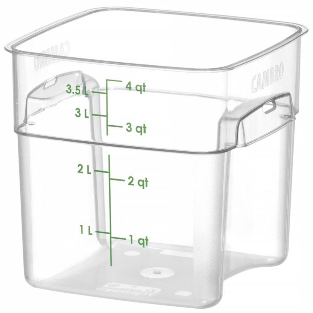 Pojemnik na żywność CamSquares Fresh Pro 3.8 l 191x191x183 mm Pojemnik na żywność CamSquares Fresh Pro 3.8 l 191x191x183 mm