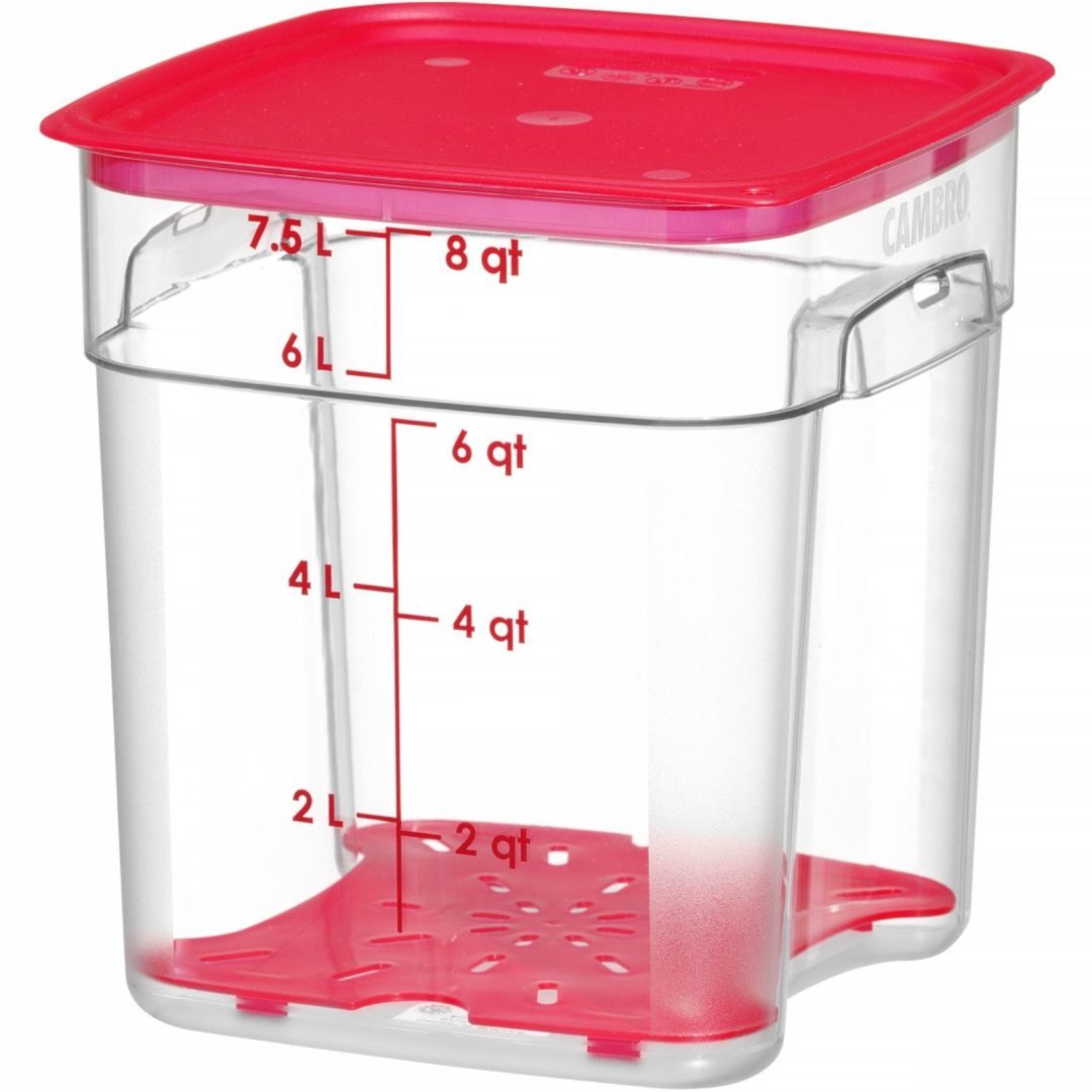 Pojemnik na żywność CamSquares Fresh Pro 7.6 l 229x229x243 mm Pojemnik na żywność CamSquares Fresh Pro 7.6 l 229x229x243 mm