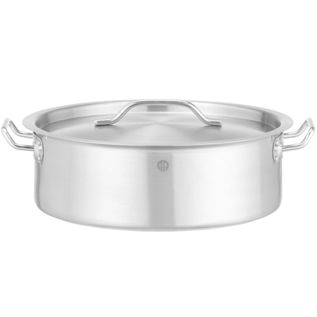 Garnek niski z pokrywką Budget Line 14.1 l śr. 360×139 mm