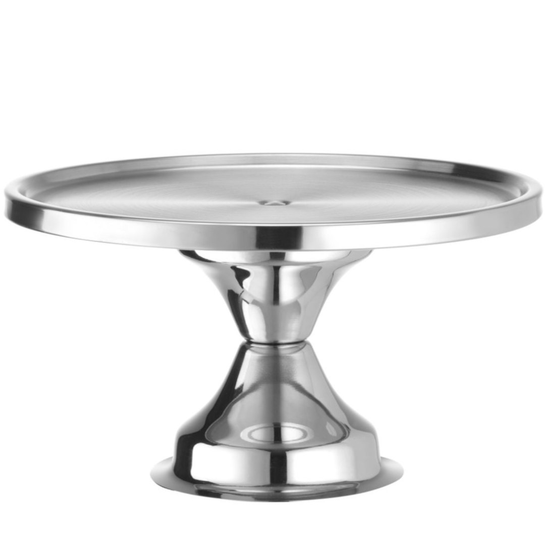 Patera do ciasta ekspozycyjna stalowa śr. 322×175 mm Patera do ciasta ekspozycyjna stalowa śr. 322×175 mm